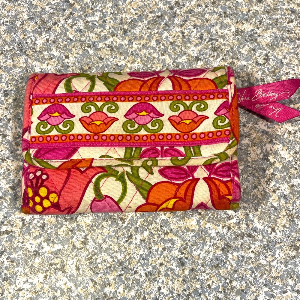 Vera Bradley Trifold Snap Wallet